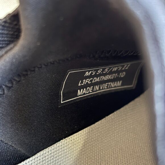 Kizik Athens Athletic Sneaker Mens 9.5 Women 11 Black Slip On Hands Free Comfort - Picture 7 of 9